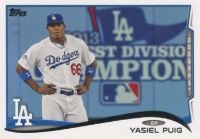 2014 Topps Series 1 Yasiel Puig