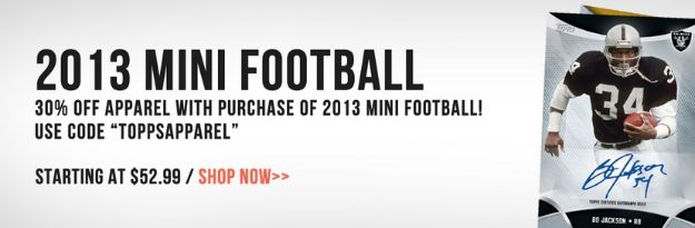2013 Topps Mini Football Cards