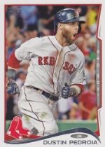 2014 Topps Series 1 Dustin Pedroia