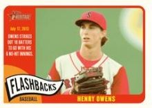 2014 Topps Heritage Henry Owens