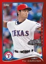 2014 Topps Yu Darvish Red Hot Foil