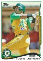 2014 Topps Series 1 Yoenis Cespedes