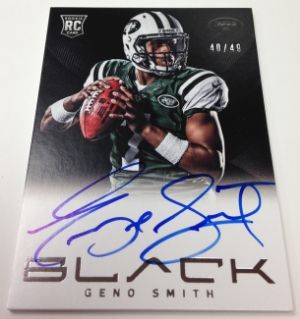 2013 Panini Black Geno Smith Auto