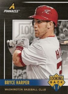 2013 Pinnacle Bryce Harper Looking Back Insert