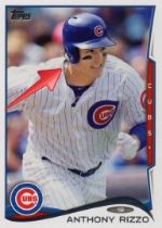 2014 Topps Series 1 Anthony Rizzo Sparkle