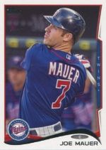 2014 Topps Series 1 Joe Mauer Variation