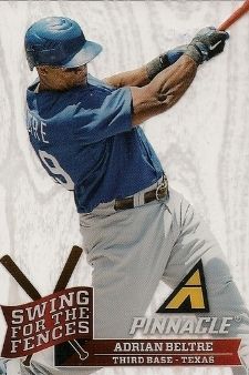 2013 Pinnacle Swing of the Fences Adrian Beltre Insert