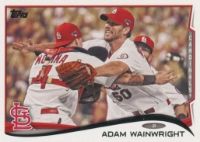 2014 Topps Series 1 Adam Wainwright Sp