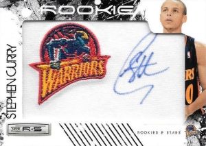 2009/10 Panini Rookies & Starts Stephen Curry Auto RC