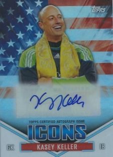 2014 Topps MLS Soccer Icons Auto