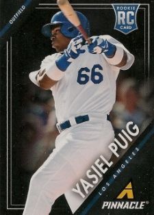 2013 Pinnacle Yasiel Puig RC Card