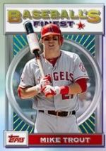 2013 Topps Finest Mike Trout