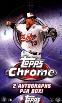 2013 Topps Chrome Baseball Box