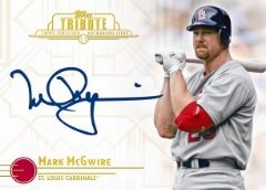 2013 Topps Tribute Mark McGwire Autographs