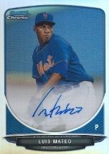 2013 Bowman Chrome Luis Mateo Auto