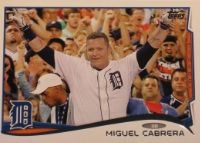 2014 Topps Series 1 Miguel Cabrera