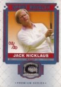 2014 Goodwin Sport Royalty Jack Nicklaus Relic