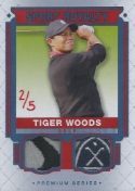 2014 Upper Deck Goodwin Tiger Woods Royalty Dual Tiger Woods
