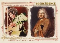 2014 Topps Allen & Ginter Coincidence Hendrix & Handel