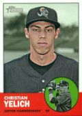 2012 Heritage Minor League Christian Yelich Sp