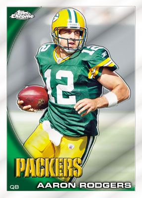 2010 Topps Chrome Aaron Rodgers 