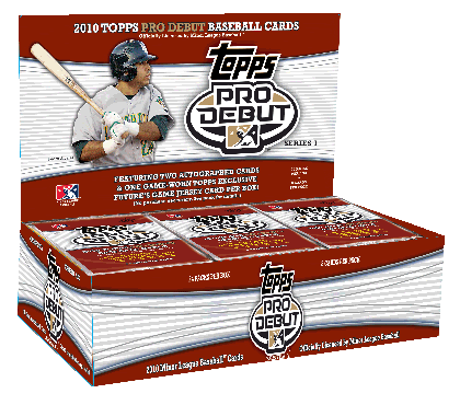 2010 Topps Pro Debut Baseball Card Box