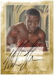 2010 Ringside Boxing Mike Tyson Autograph