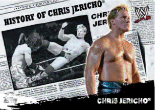 2010 Topps WWE History Of Chris Jericho