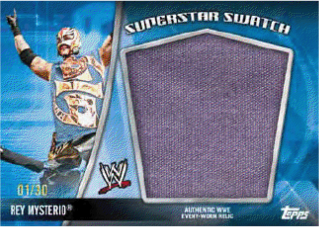 2010 Topps WWE Rey Mysterio Super Swatch Relic