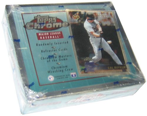 1996 Topps Chrome Baseball Box