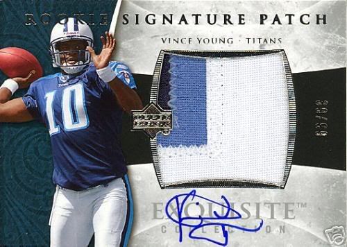 Vince Young 2006 Exquisite Football RC