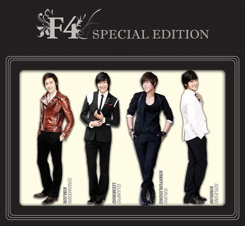 f4sped Lee Min ho sings My Everything (F4 Special Edition Album)