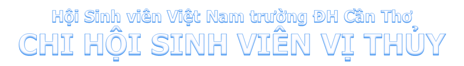 Home page (Trang chủ CHSV Vị Thủy)