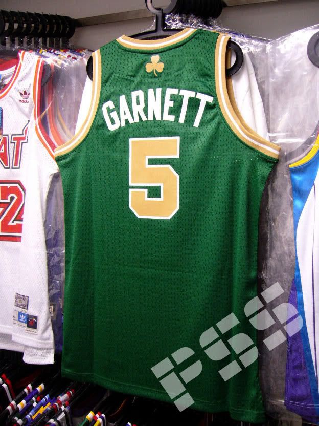 球迷版塞尔特人加纳特特别版球衣 nba celtics kevin garnett st.