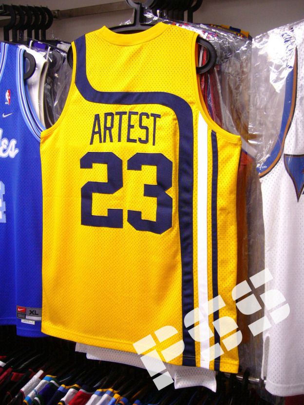 pacers yellow jersey