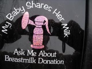 Breasmilk donation Breasmilk donation