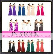 CORAL BRIDESMAID/DEBS/PROM DRESSES PREORDER BR07111  