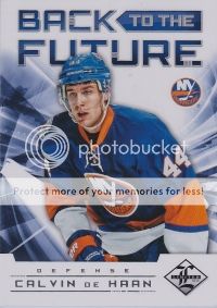 12/13 Panini Limited Hockey Back to the Future Insert