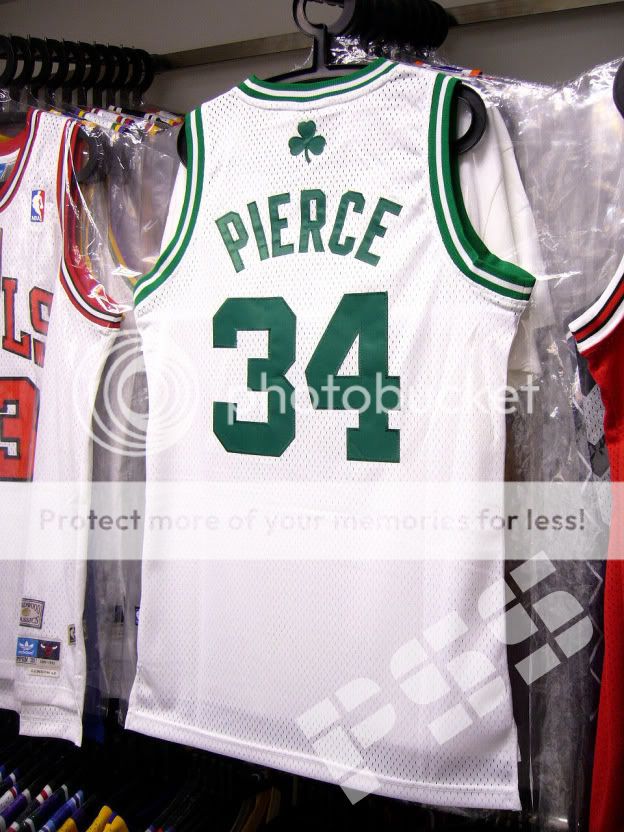 球迷版塞尔特人皮雅斯主场球衣 nba celtics paul pierce s