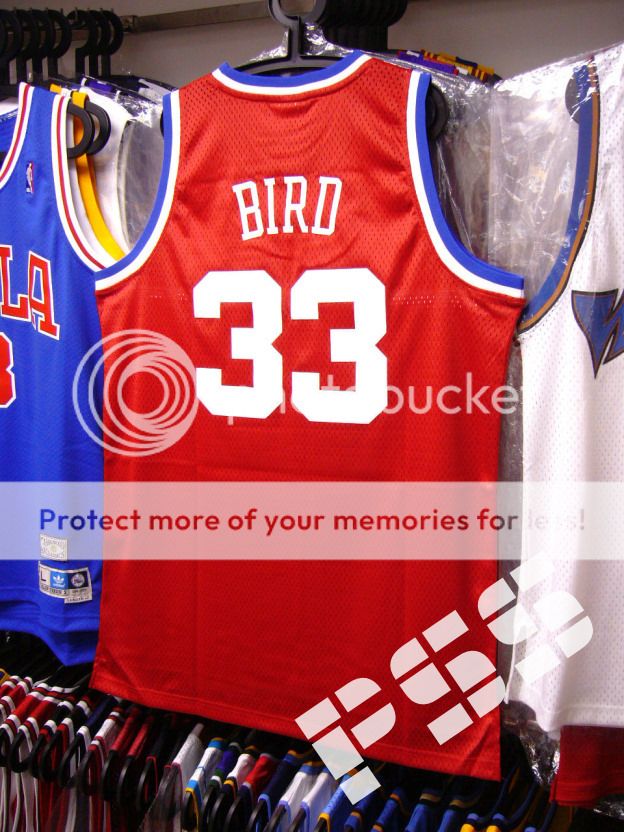 球迷版明星賽1985小鳥布特復古球衣 all-star larry bird jersey l