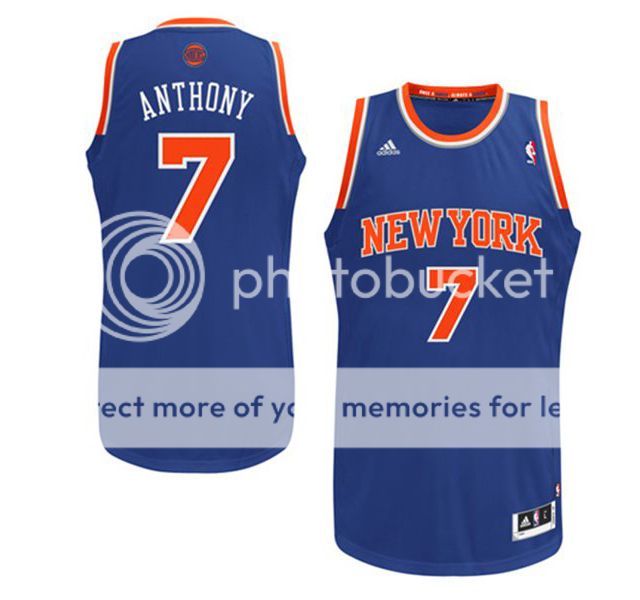 球迷版r30纽约人安东尼客场球衣 nba knicks anthony jersey m