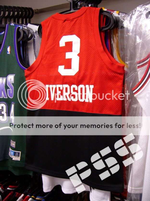 sixers allen iverson jersey m- 費城76人- pss正品nba球衣, 信心