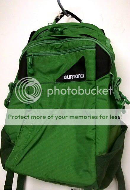 BURTON TRACTION PACK 26L ASTRO TURF snowboard backpack BAG new 2012 